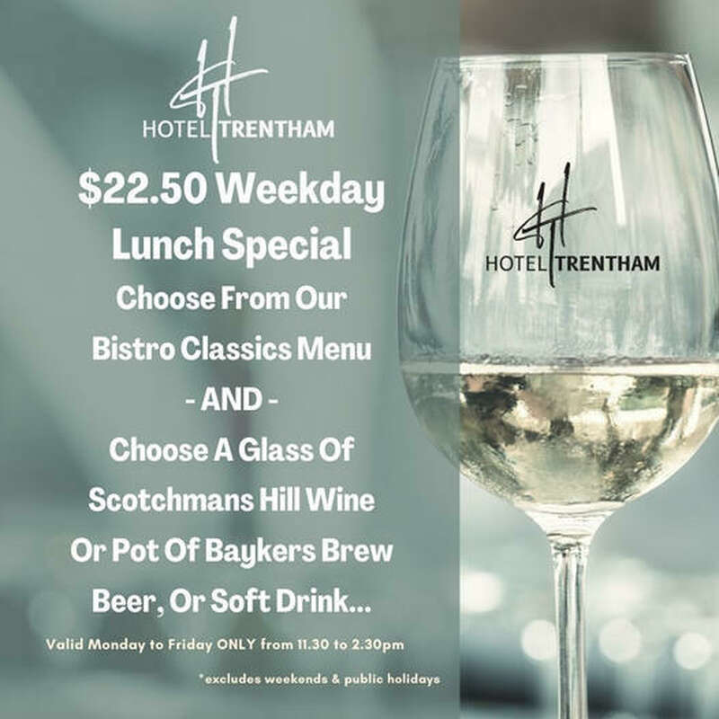$22.50 WEEKDAY LUNCH SPECIAL
