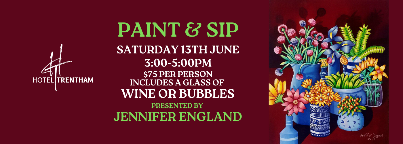 PAINT AND SIP WITH A GLOBAL ARTIST